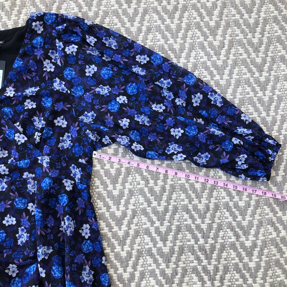 City Chic Khloe print dress size M - Picture 6 of 14
